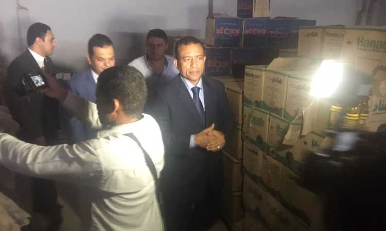 اللواء عبد العزيز خضر يقود حملة تموينية
