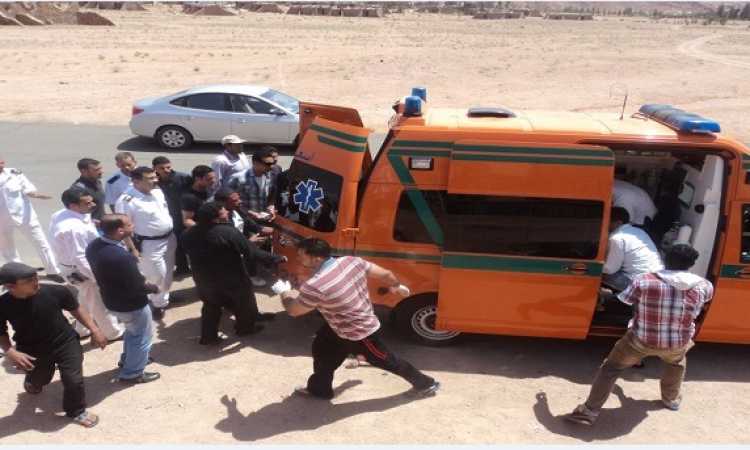 إسعاف حالات اختناق - صورة أرشيفية