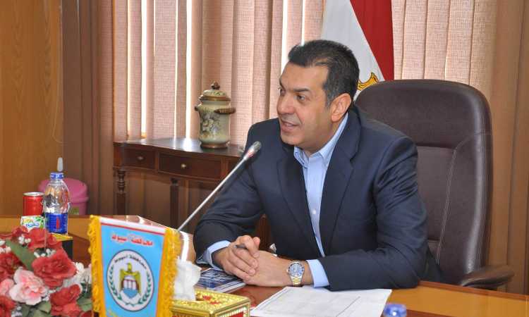 المهندس ياسر الدسوقى محافظ أسيوط