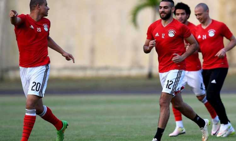 أحمد دويدار وسعد سمير لاعبا منتخب مصر
