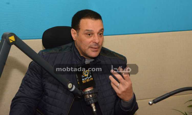 ابراهيم فايق مع الكابتن عصام عبد الفتاح الحكم الدول