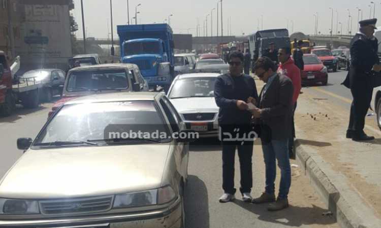 العراقي يقود حملة لتسهيل الحركة المرورية على الدائرى‎