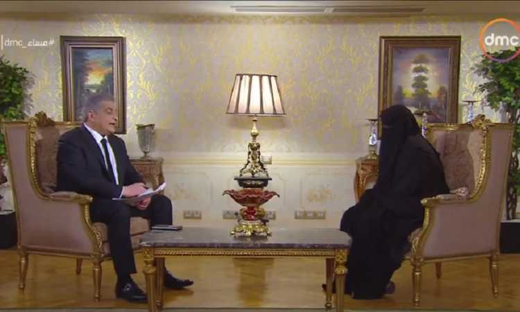 مساء دى إم سى يستضيف زوجة الإرهابى المتهم بتفجير كنيسة الإسكندرية 