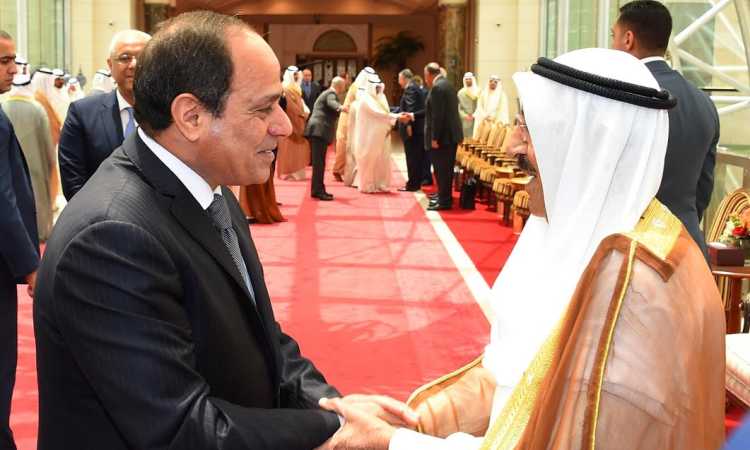 السيسى وأمير الكويت