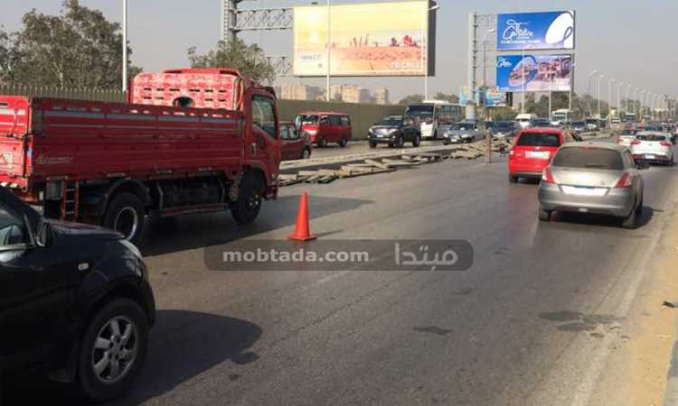 كثافات مرورية بسبب إصلاحات كوبرى الجيش