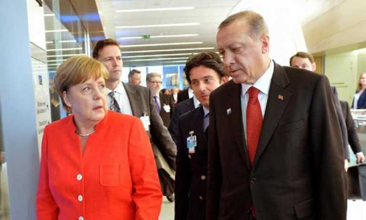 ميركل وأردوغان