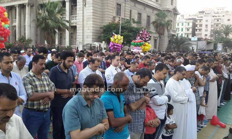صلاة العيد بالإسكندرية