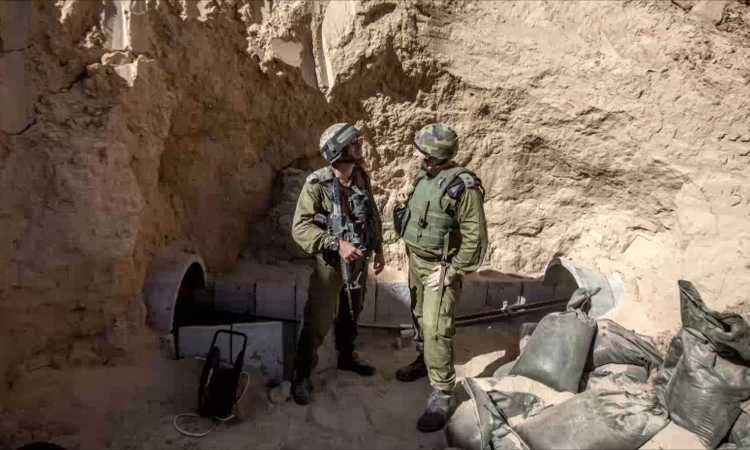 الجيش الإسرائيلى يكتشف أحد الأنفاق