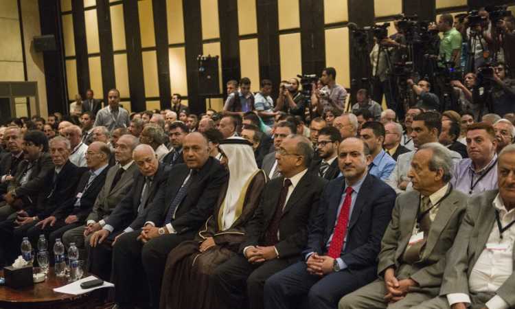 اجتماع المعارضة السورية فى القاهرة
