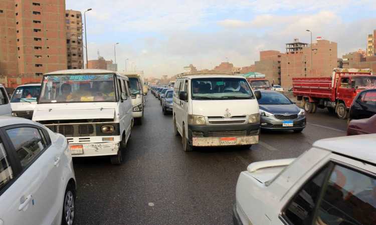 زحام أعلى الدائري