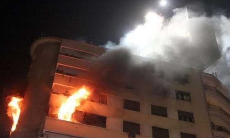 حريق شقة - صورة أرشيفية 