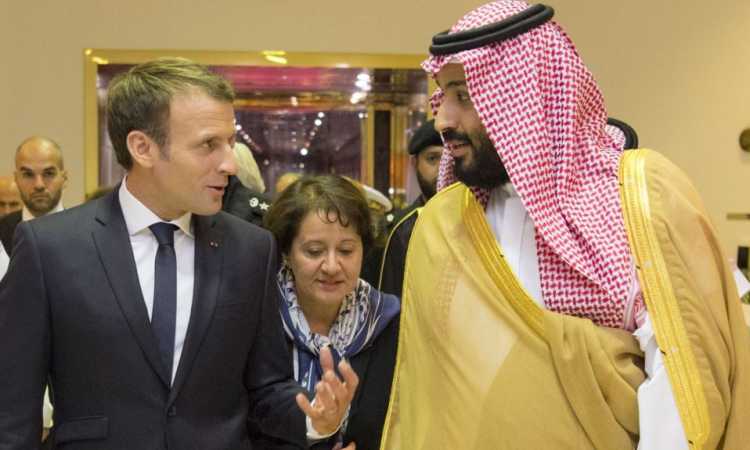 ماكرون وبن سلمان