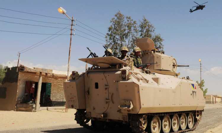 الجيش المصرى فى سيناء - صورة أرشيفية 