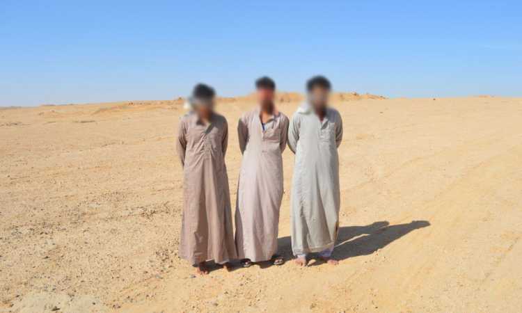 ضبطيات الجيش فى سيناء