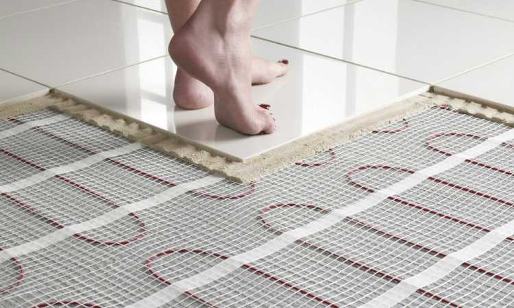 نظام تدفئة الأرضيات