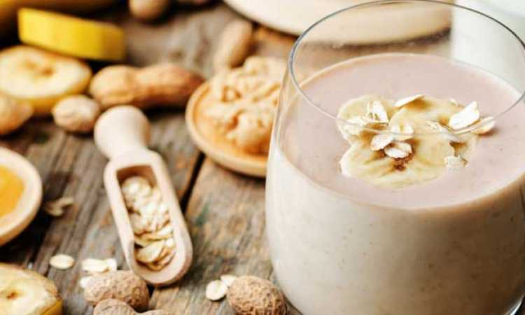 سموذى الشوكولاته وزبدة الفول السودانى