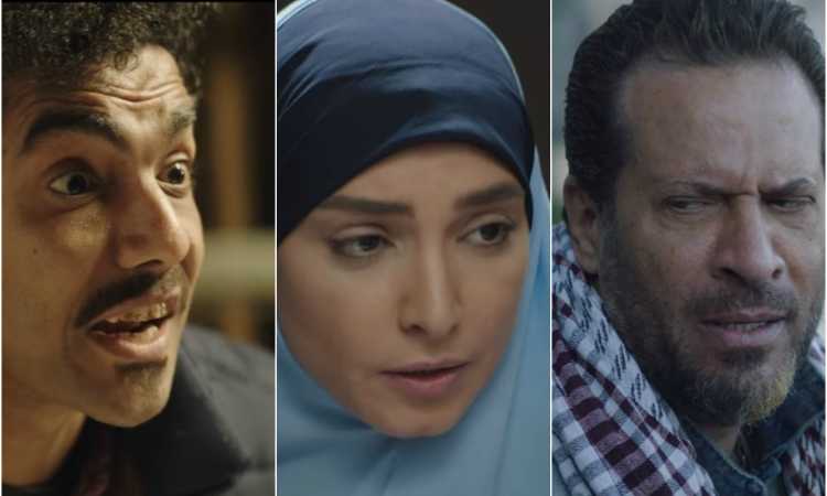 ماجد المصرى وروجينا ومحمد عادل فى فيلم الكهف
