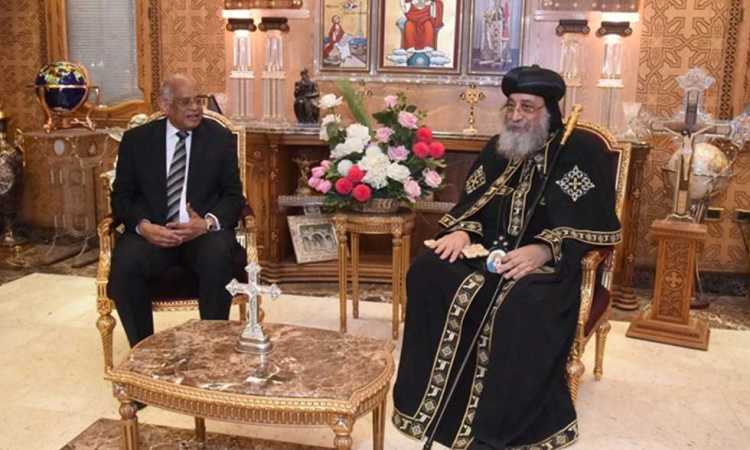 البابا ورئيس مجلس النواب