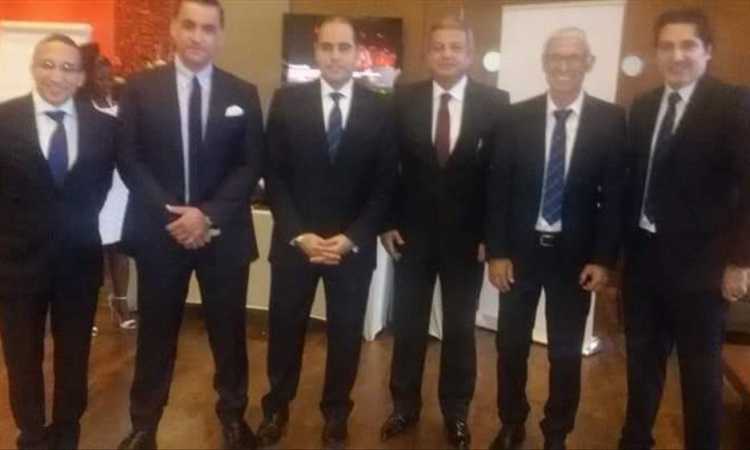 وزير الرياضة في حفل الكاف 