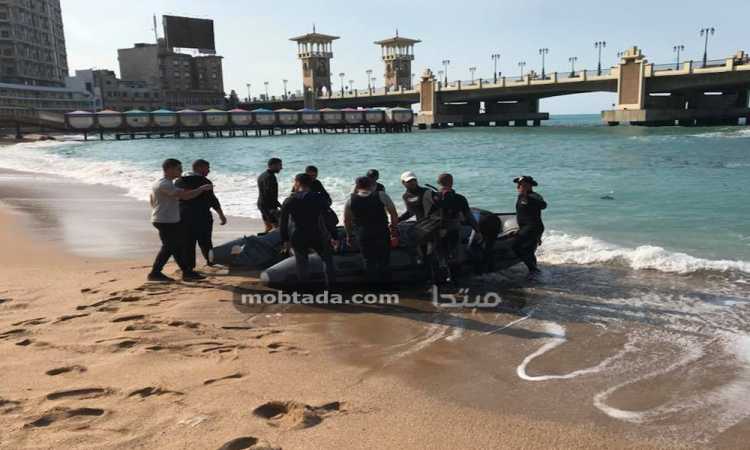 أعمال البحث عن الشاب المفقود فى كوبرى ستانلى