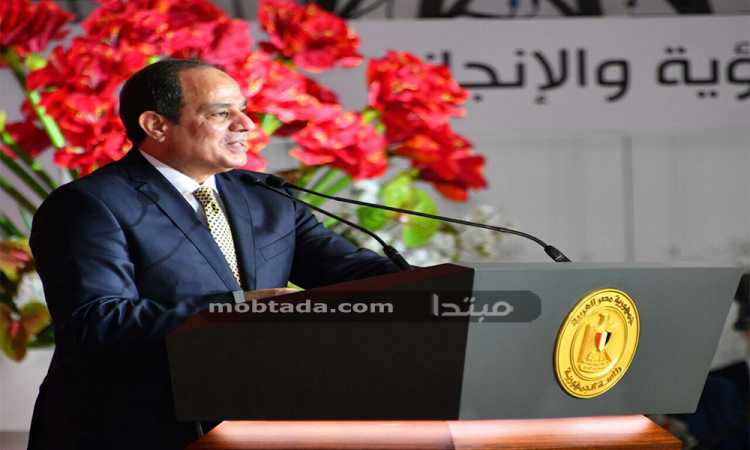 السيسى فى مؤتمر حكاية وطن