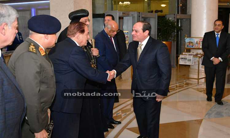 السيسى فى مؤتمر حكاية وطن