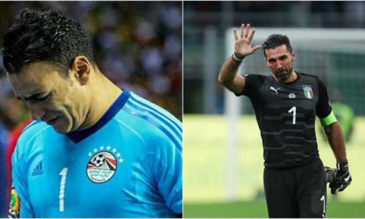 بوفون والحضرى 