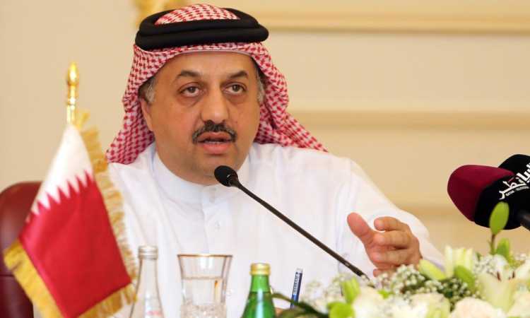  وزير الدولة القطرى لشؤون الدفاع خالد العطية