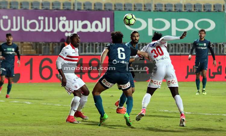 الزمالك وإنبى