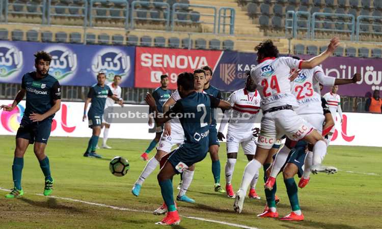 الزمالك وإنبى