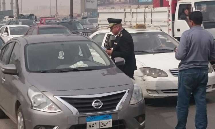 رجال المرور خلال الحملات