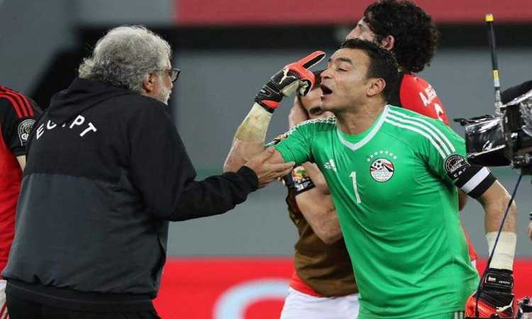 عصام الحضرى وأحمد ناجى