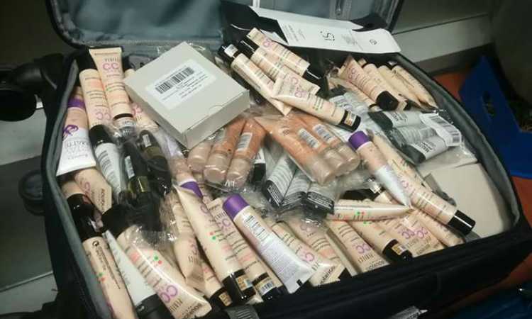 تهريب مستحضرات تجميل - أرشيفية
