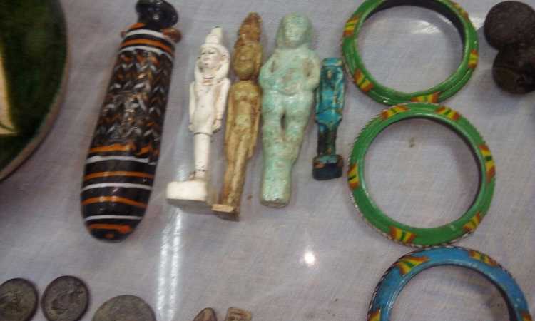 ضبط آثار فى الصعيد