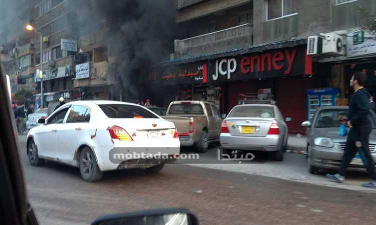 إخماد حريق المطعم