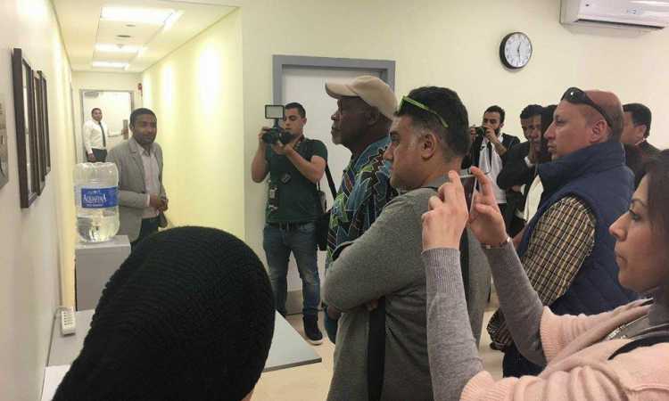 دانى جلوفر فى مستشفى مجدى يعقوب
