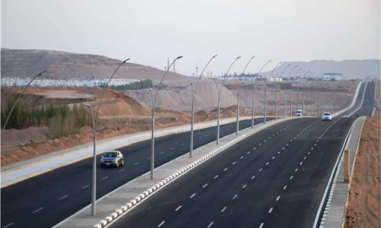 مشروعات الطرق بجنوب سيناء