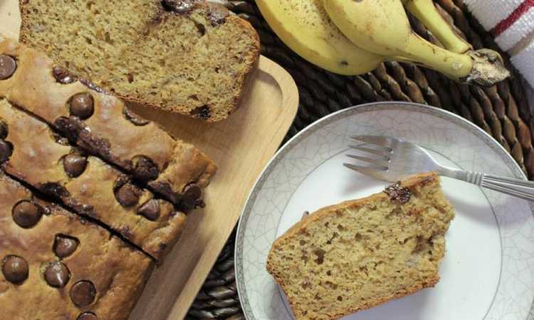 خبز الموز وزبدة الفول السودانى