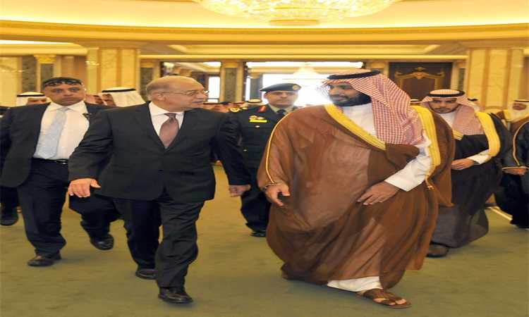 شريف إسماعيل ومحمد بن سلمان