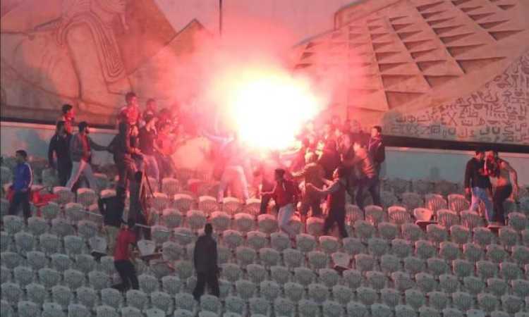 أحداث الشغب بمباراة مونانا