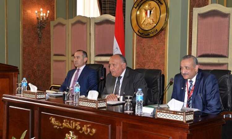 شكري يلتقى دبلوماسيات