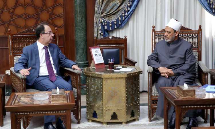 شيخ الأزهر وسفير لبنان بالقاهرة