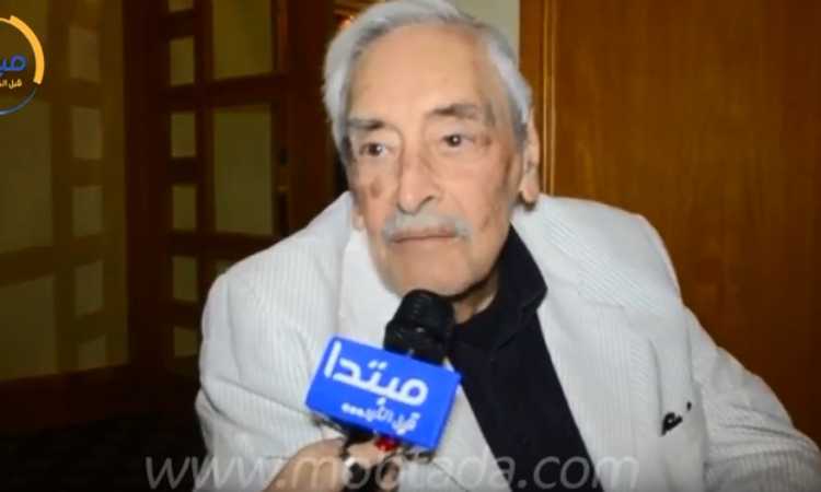 جميل راتب خلال حواره لمبتدا