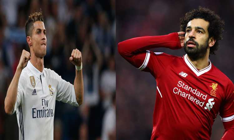 محمد صلاح ورونالدو