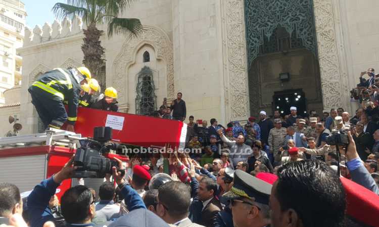 جنازة شهيدى الإسكندرية