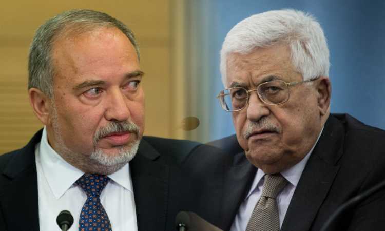 ليبرمان والرئيس الفلسطينى