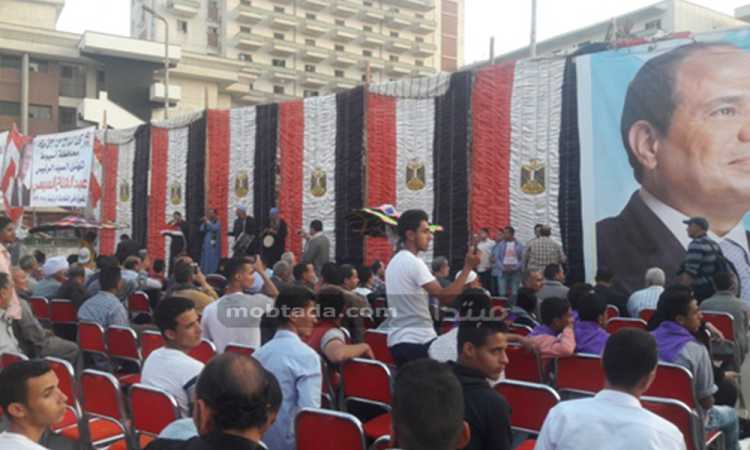 احتفالات بفوز الرئيس السيسى