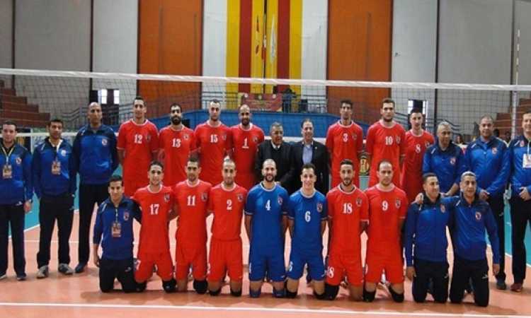 فريق الكرة الطائرة فى الأهلى