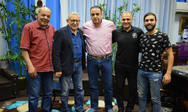 يوسف الجبالى مع عدلى القيعى