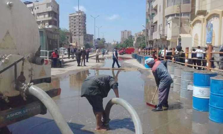 شفط مياه الأمطار